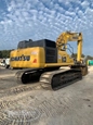 Used Excavator in yard,Back of used Komatsu Excavator,Used Excavator ready to go,Front of used Excavator